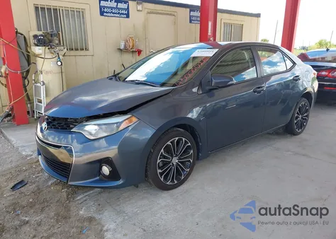 2015 Toyota Corolla S Plus из США, поврежденный, VIN 2T1BURHE4FC273474